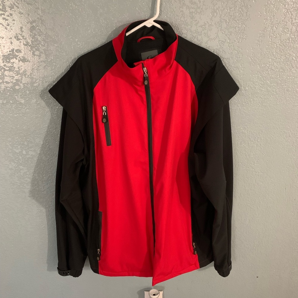 Galway Bay Golf Red jacket men’s size Large